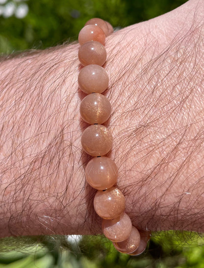 Sparkly Sunstone Bracelet