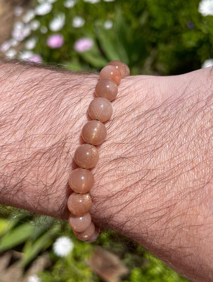 Sparkly Sunstone Bracelet