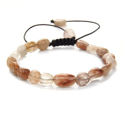 Bracelet citrine roulée