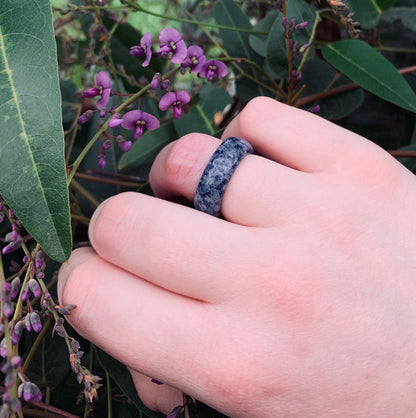 Sodalite Raw Stone Ring