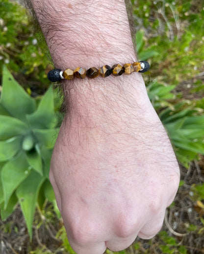 Protection Amulet Tiger Eye Bracelet