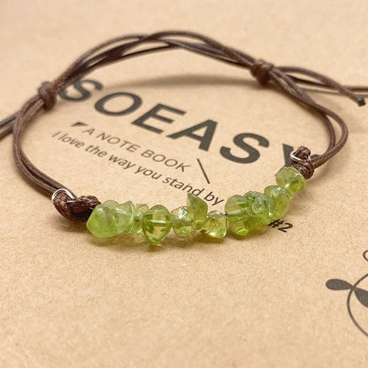 Natural Peridot Bracelet