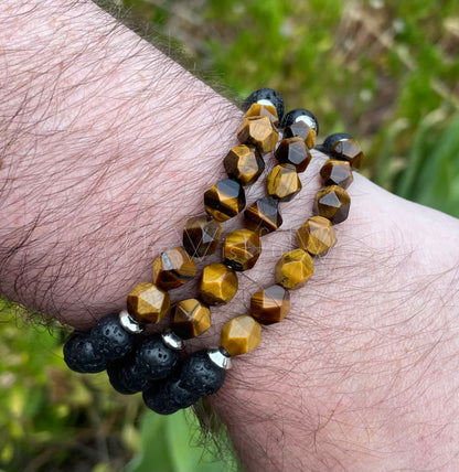 Protection Amulet Tiger Eye Bracelet