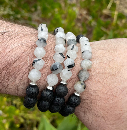 Tourmaline Quartz Capricorn Bracelet