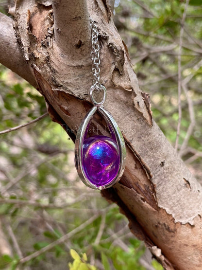 Collier de quartz ange psychique Aura