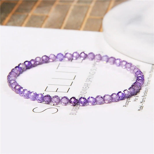 Purple Zircon Bracelet