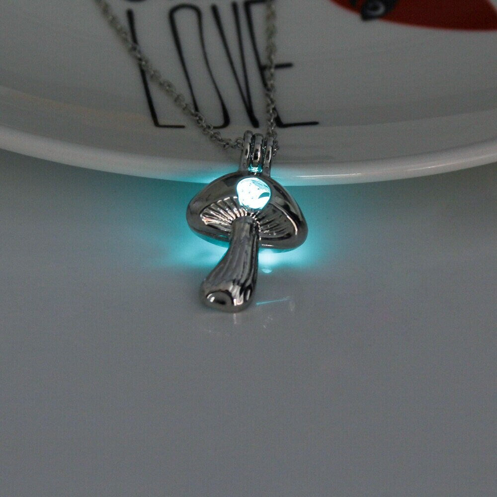 Luminous Mushroom Pendant