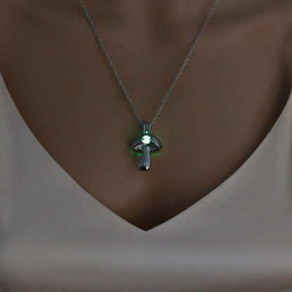 Luminous Mushroom Pendant