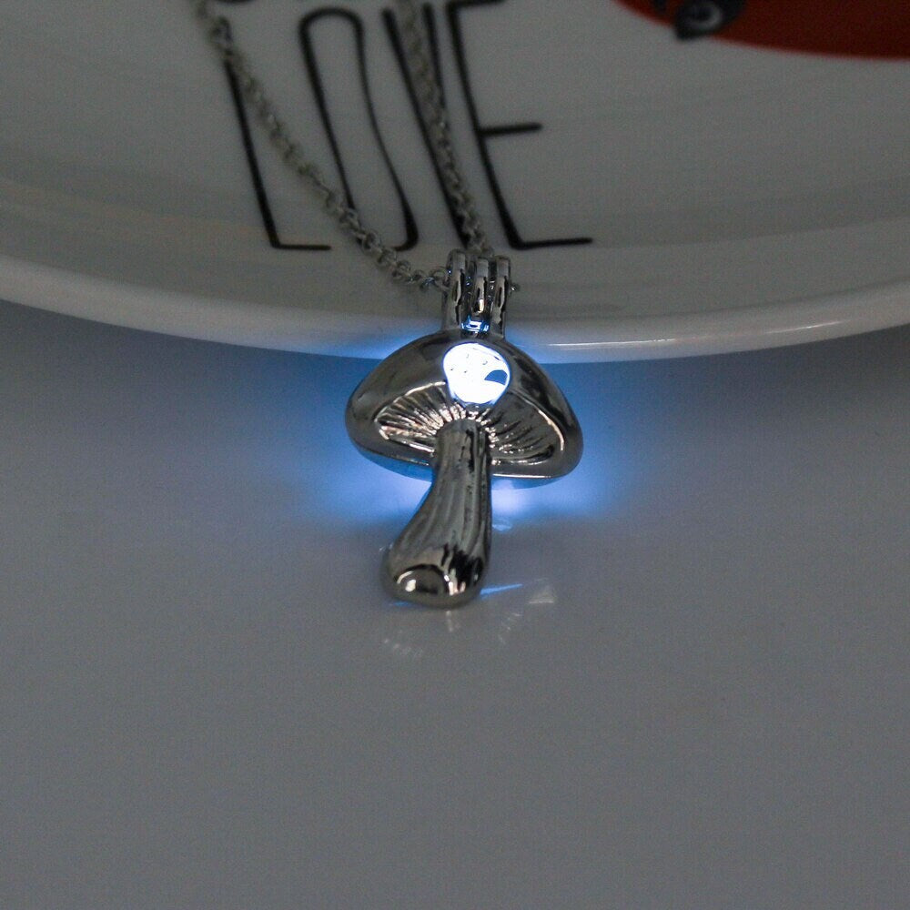 Luminous Mushroom Pendant