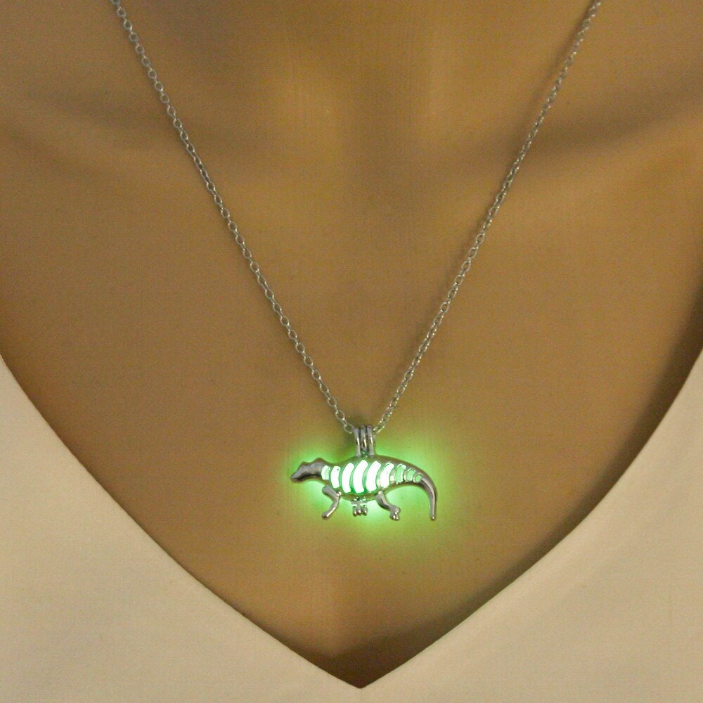 Glowing Dinosaur Necklace