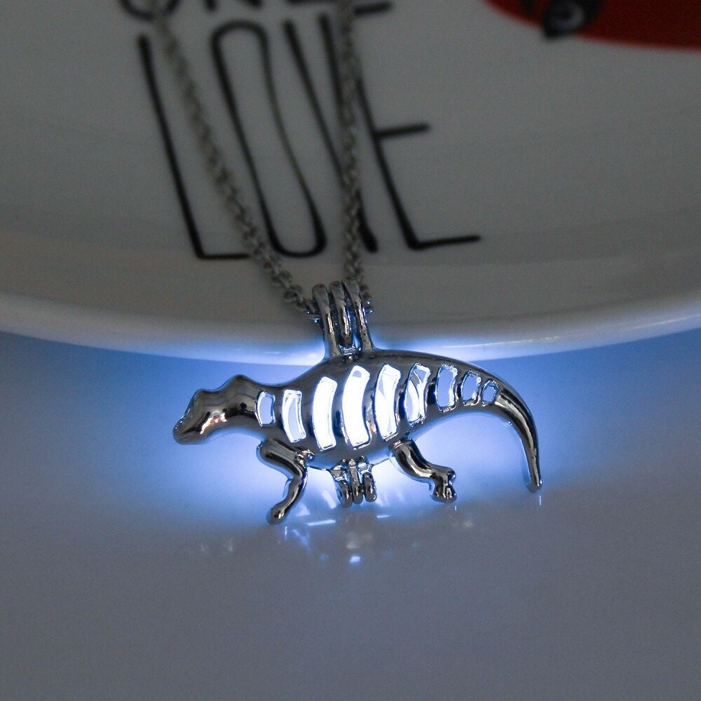 Glowing Dinosaur Necklace