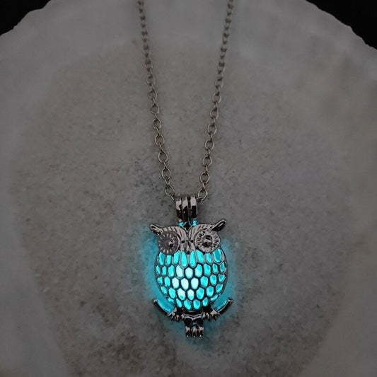 Wise Owl Luminous Necklace