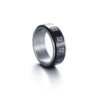 Viking Runes Spinner Ring