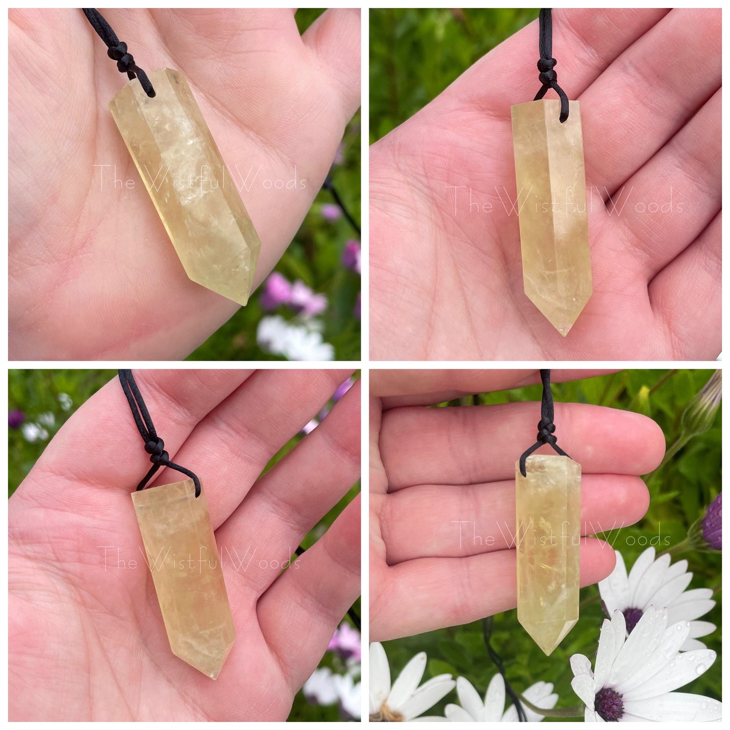 Raw Brazilian Citrine Necklace