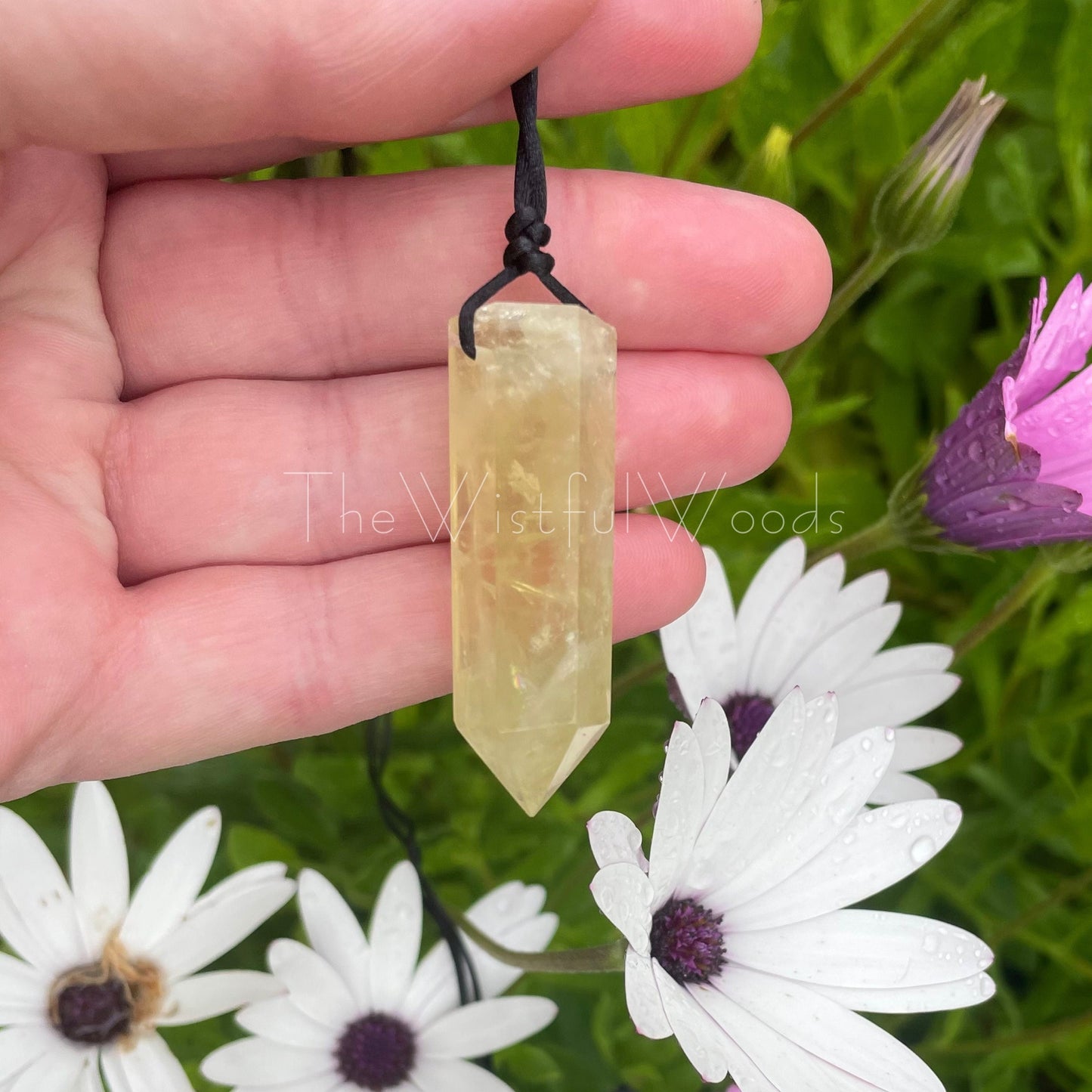 Raw Brazilian Citrine Necklace